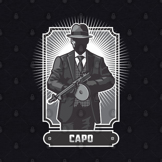 Character Metaphor- Mafia Mobster Capo 2.0 by Vector-Artist